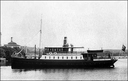 Vinga utanf�r Bergsunds Mek. Verkstad, Stockholm vid leveransen 1891-08