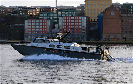 Vir utanför Saltsjökvarn, Nacka 2007-11-17