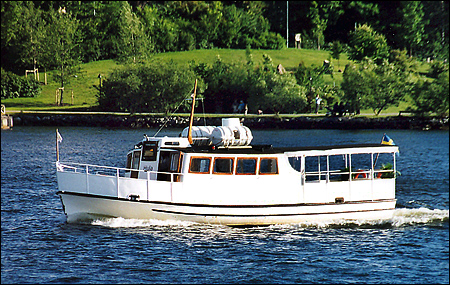 Hjulia utanf�r Djurg�rden, Stockholm 2004-07-03