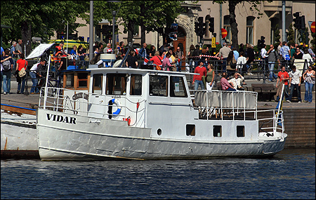 Vidar vid Strandv�gskajen, Stockholm 2006-06-03