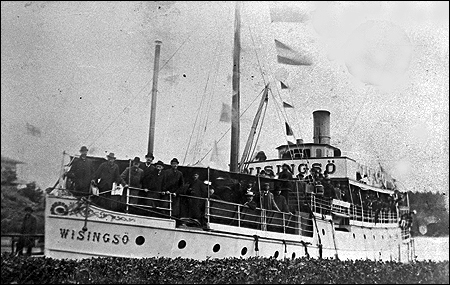 Wisings� vid Lilla V�rtan, Stockholm ca. 1900