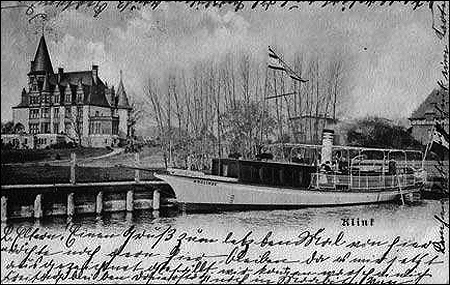 Woglinde vid slottet Klink, Tyskland