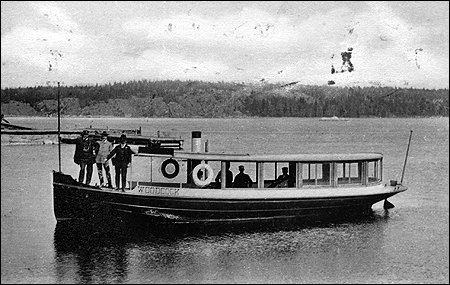 Woodcock i Saltsj�baden ca 1905