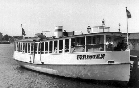 Turisten vid Fisktorget, Karlskrona 1965-07