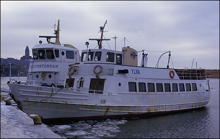 Ylva vid Skeppsbron, G�teborg 1985-02-02